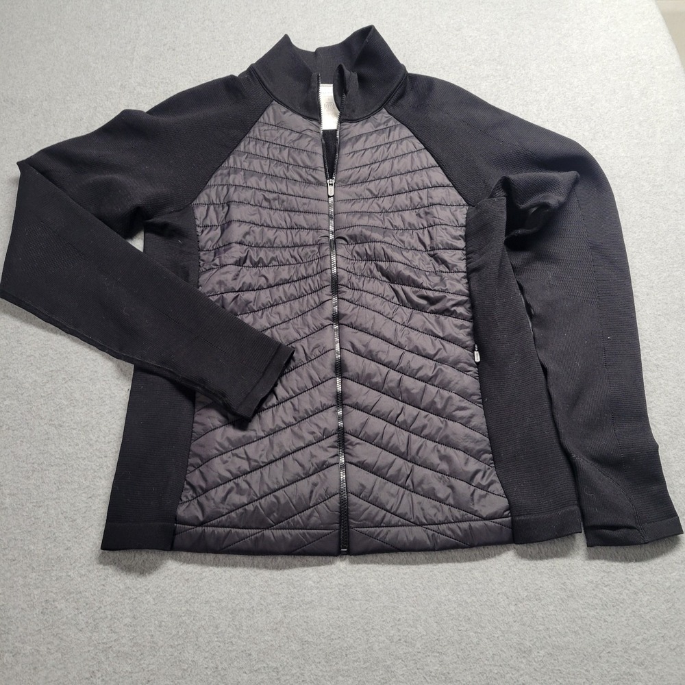 Athleta Women's Flurry Force Insulated PrimaLoft Jacket II Size Large Black